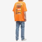 Tommy Jeans X Martine Rose Oversized T-Shirt in Mandarin Orange