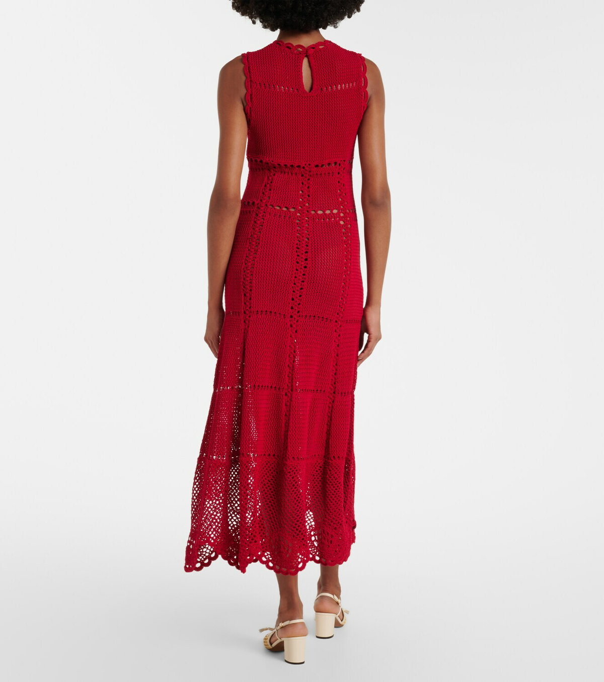 Erdem Cotton crochet minidress
