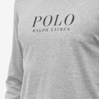 Polo Ralph Lauren Men's Long Sleeve Logo Lounge T-Shirt in Andover Heather