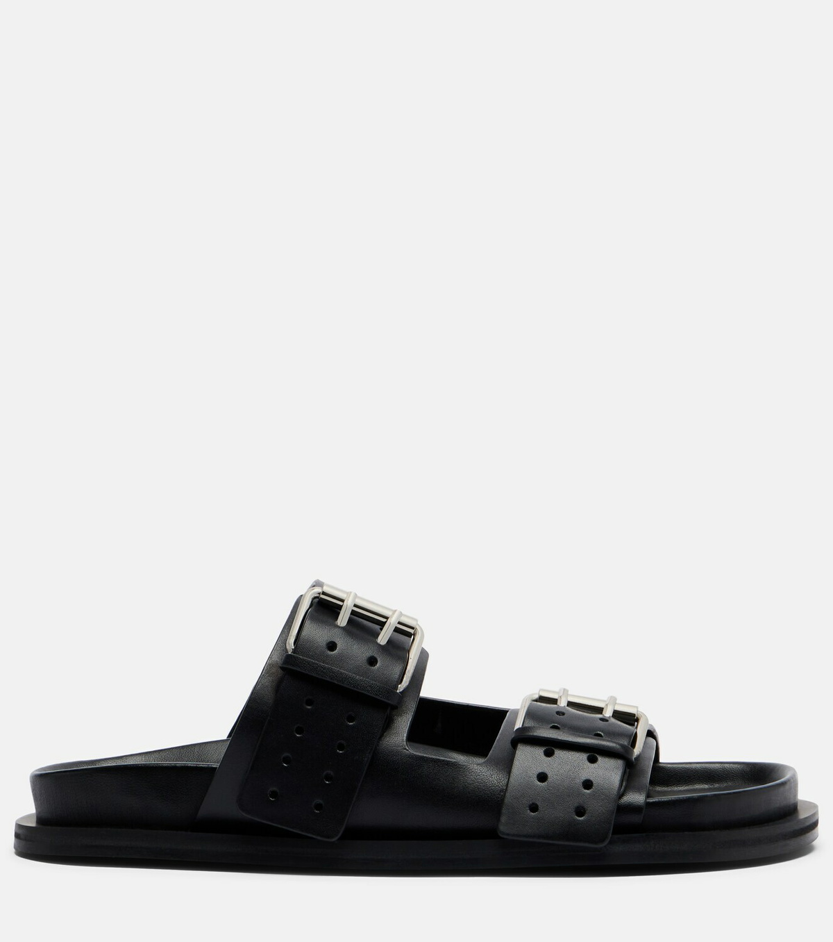 A.Emery Leon leather slides