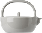 førs studio Grey Small Teapot, 13 oz / 384 mL