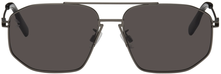 MCQ Gunmetal Aviator Sunglasses