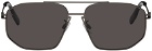 MCQ Gunmetal Aviator Sunglasses