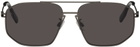 MCQ Gunmetal Aviator Sunglasses