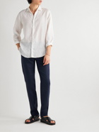 Orlebar Brown - Griffon Slim-Fit Linen Trousers - Blue