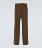 Lemaire Maxi cotton and wool chinos