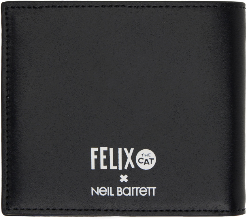 Neil Barrett Lightning-Bolt Lanyard Cardholder - Black