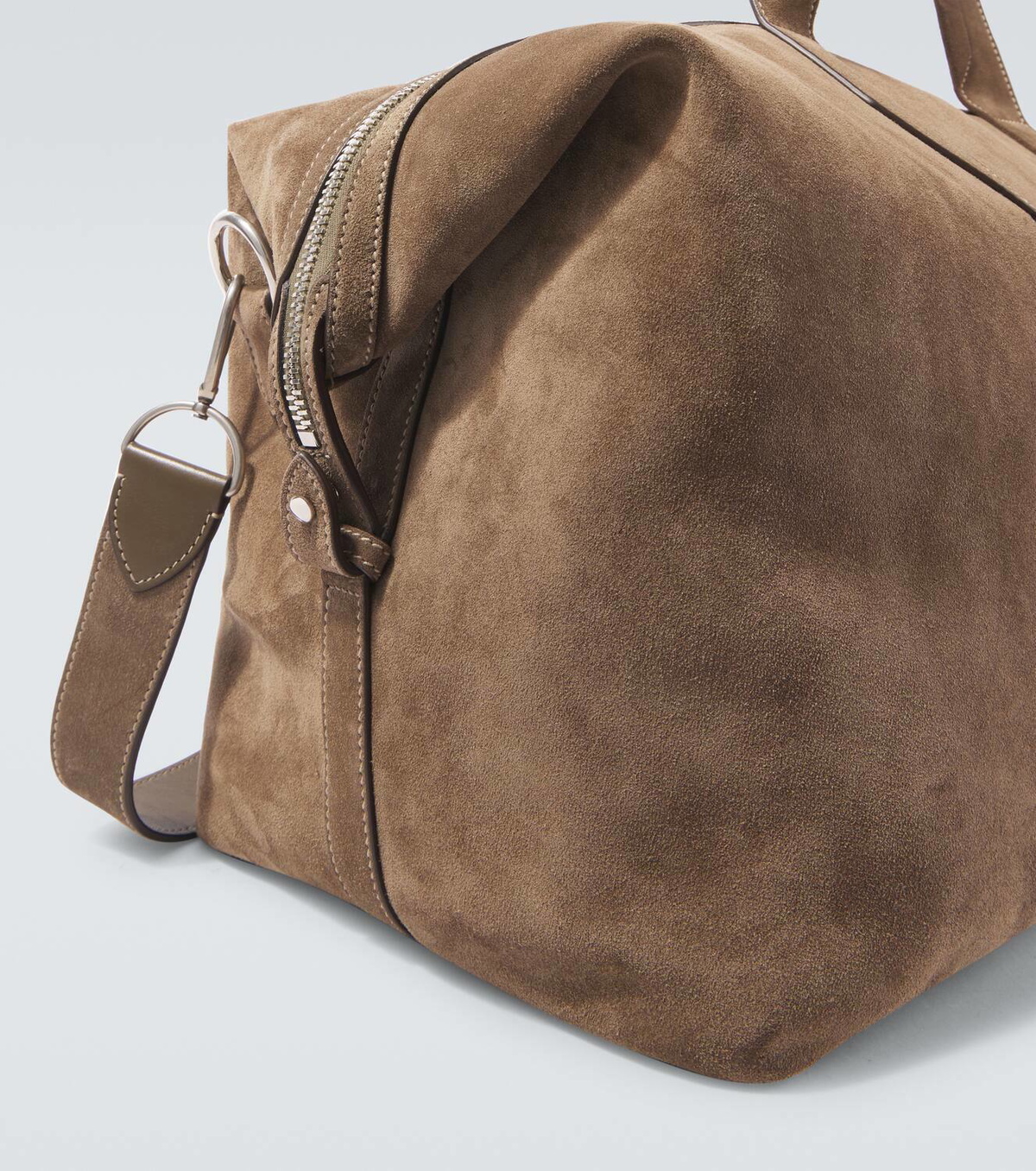 Métier Nomad suede duffel bag