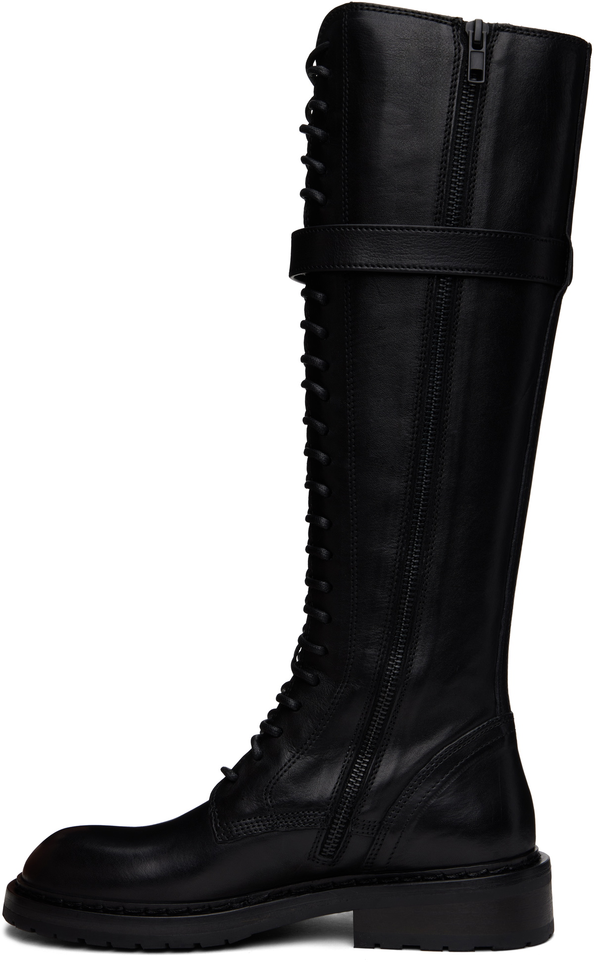 Ann Demeulemeester Black High Danny Tall Boots