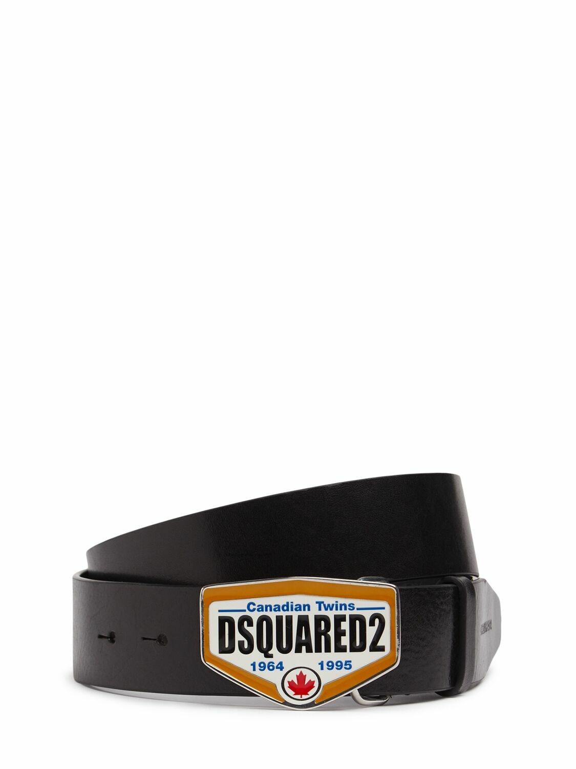 DSQUARED2 D2 ベルト　牛革 DSQUARED2 - D2 Leather Buckle Belt Dsquared2