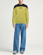 Ea7 Mens Sweatshirt Lime in Green