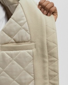 Sergio Tacchini BOROTRA VARSITY JACKET Beige Mens Bomber Jackets/College Jacket