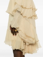 Chloé Ruffled Silk Mini Dress