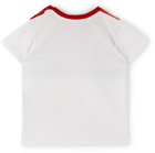 Gucci Baby White & Red Interlocking G T-Shirt