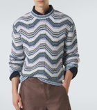 Missoni Wave wool and cotton-blend sweater