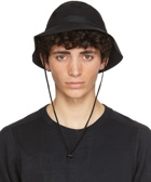 Snow Peak Black 2.5 Layer Rain Bucket Hat