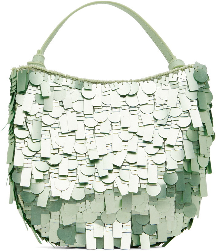 Photo: Staud Green Crescent Mini Bag