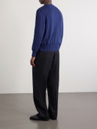 Stòffa - Knitted Cotton Sweater - Blue