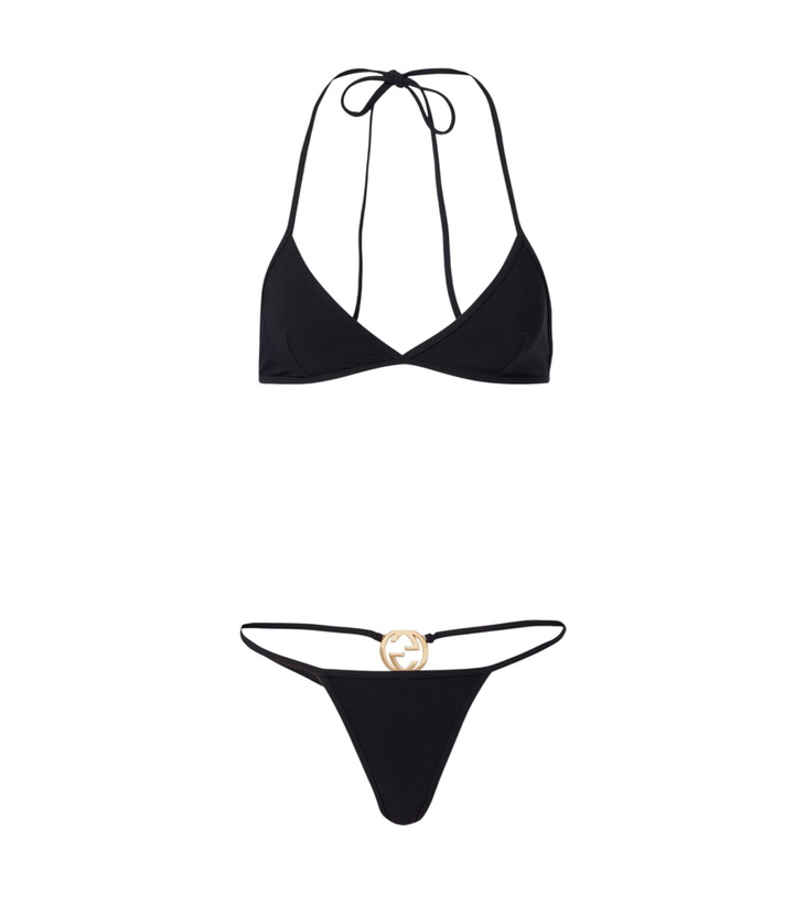 Photo: Gucci Interlocking G jersey bikini