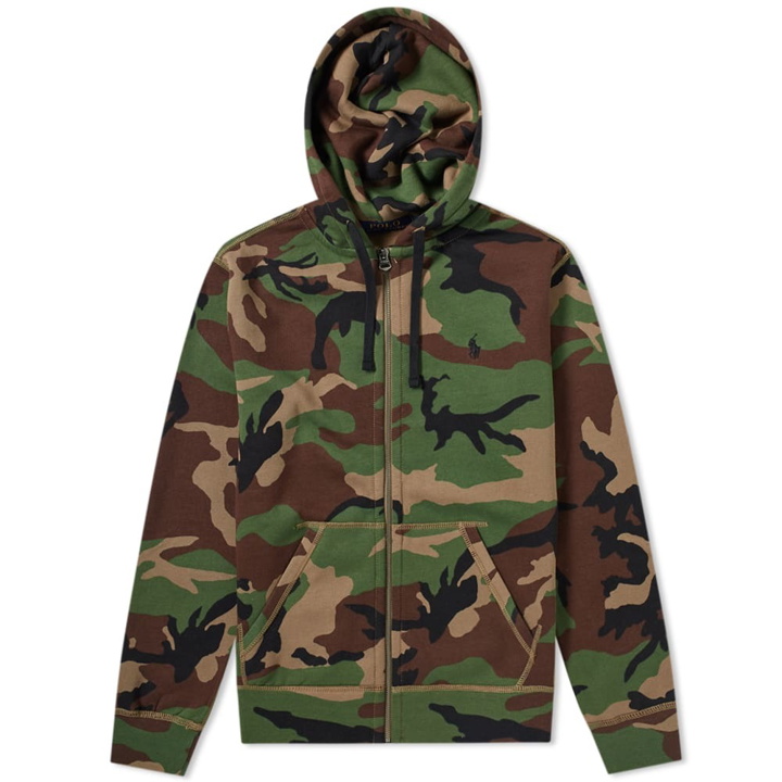 Photo: Polo Ralph Lauren Camo Zip Hoody