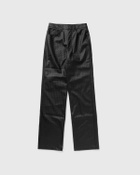 ROTATE Birger Christensen Braided Straight Pants Black Womens Casual Pant