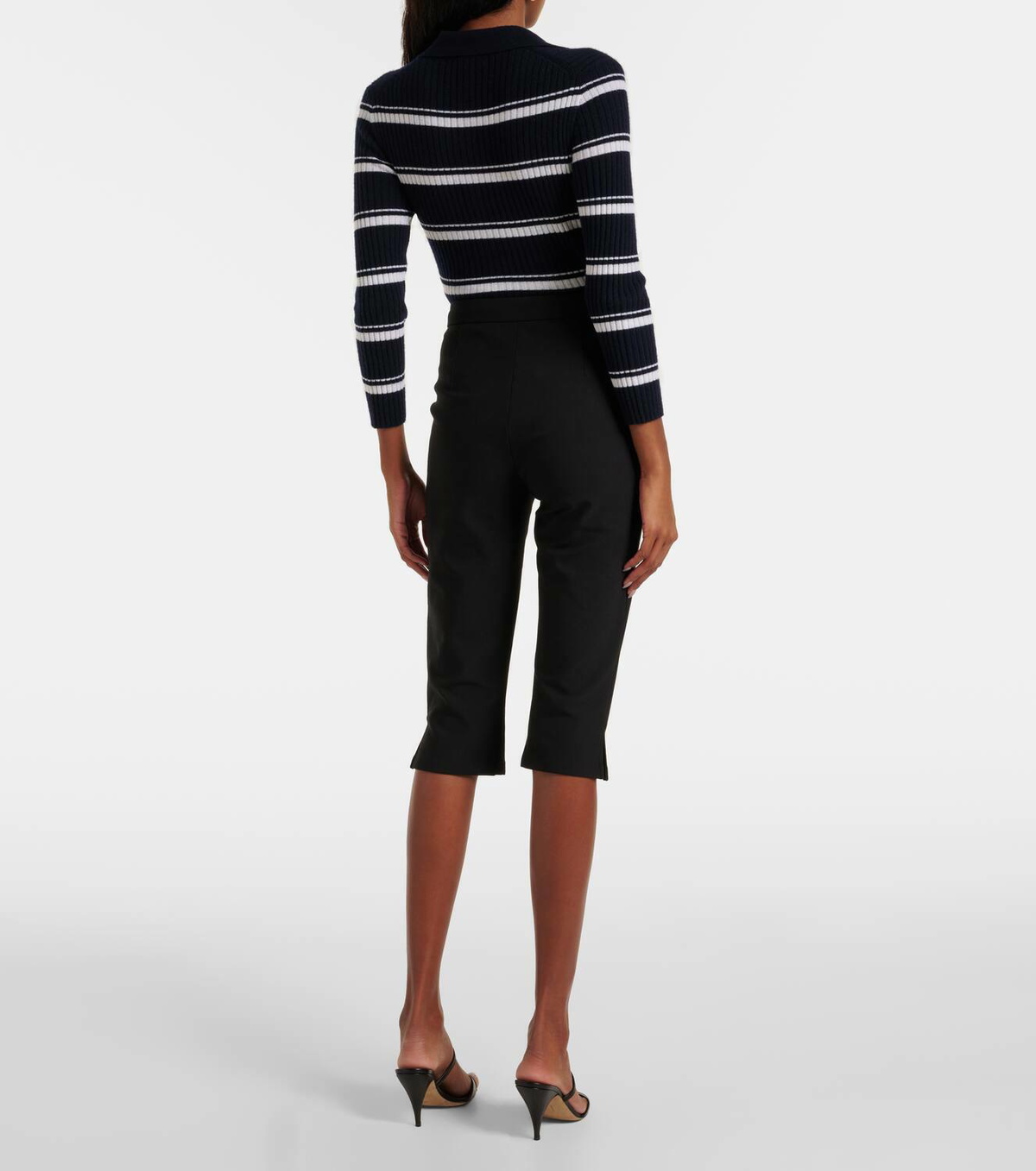 Vince Mid-rise slim capri pants