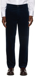 Brunello Cucinelli Navy Corduroy Trousers