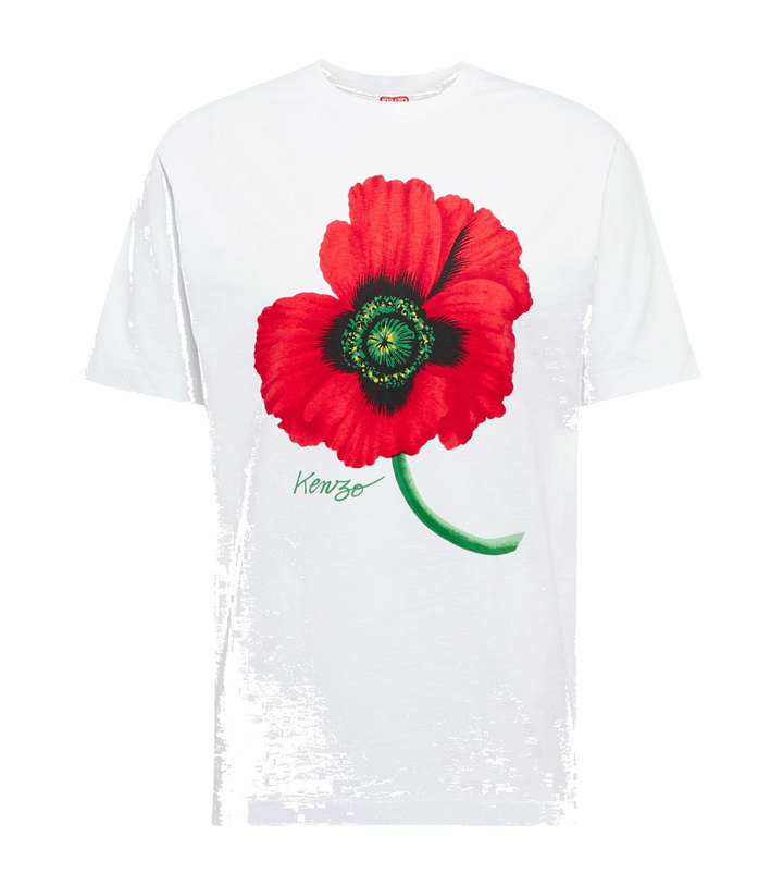 Photo: Kenzo - Printed cotton T-shirt