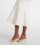 Roland Mouret Crêpe midi skirt