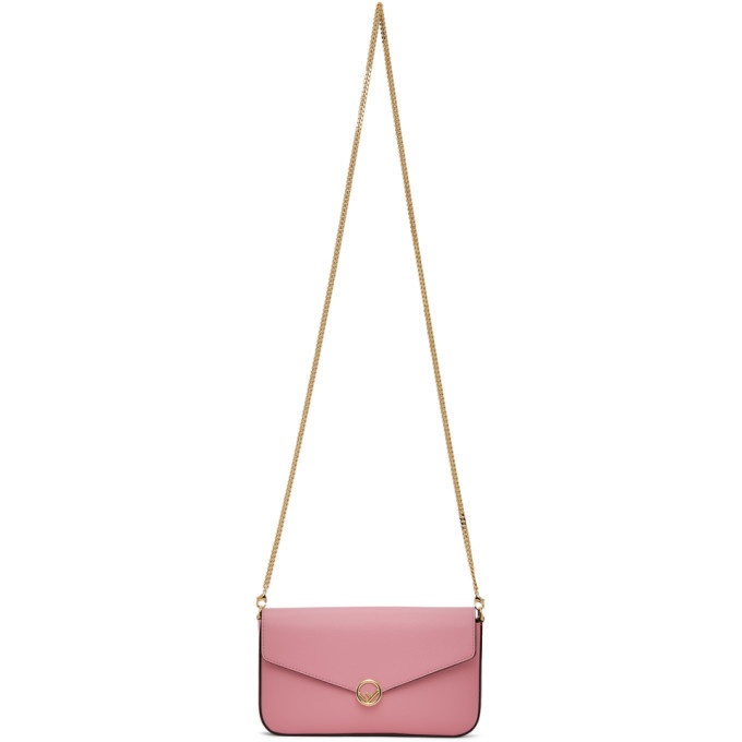 Fendi Pink F is Fendi Chain Wallet Bag Fendi