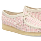 Clarks Originals Women's Check Wallabee Boot in Pink Check