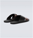 Berluti Sifnos Scritto leather sandals