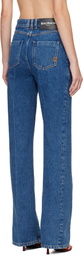 Balmain Blue Boot Cut Jeans