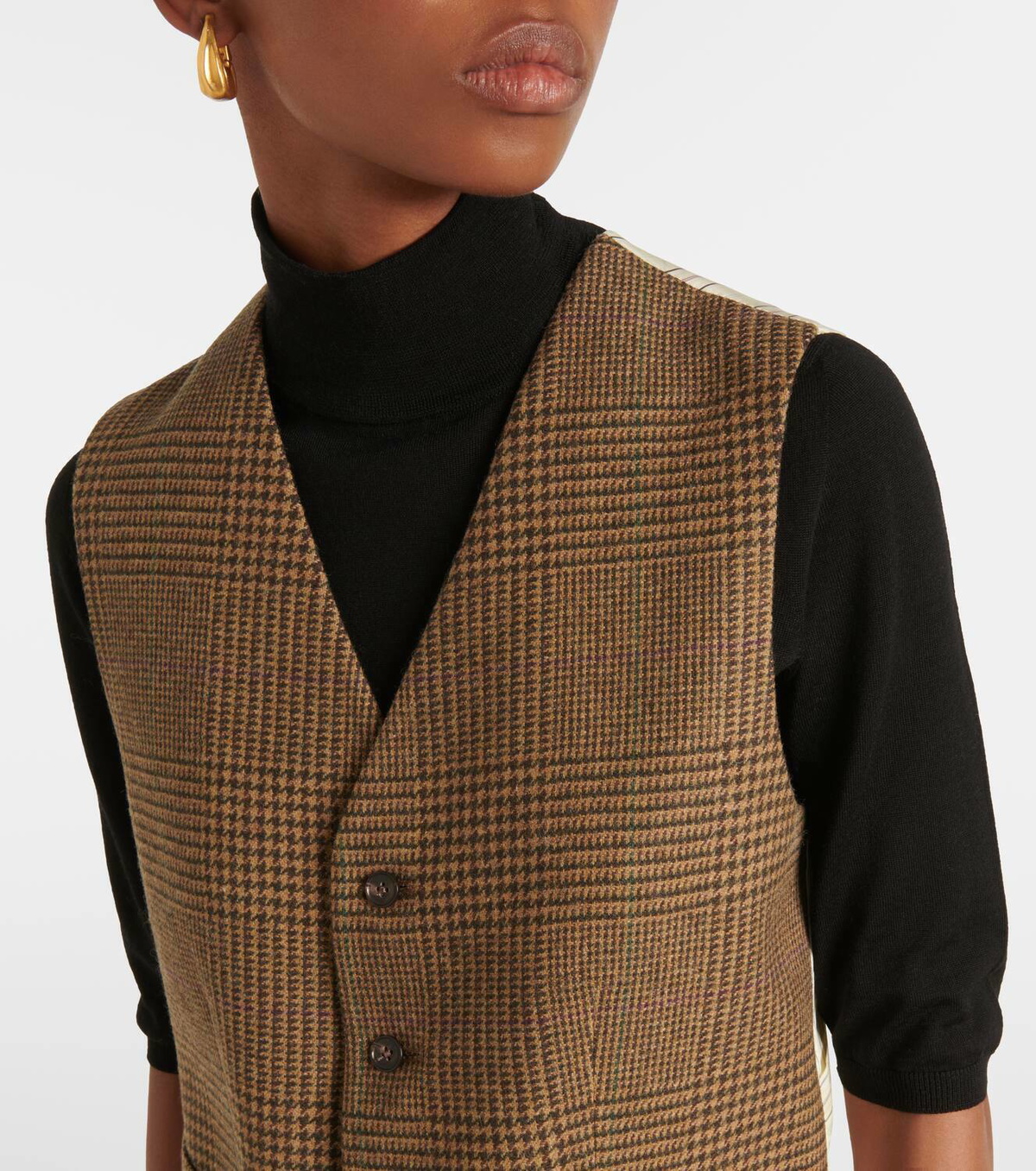 Polo Ralph Lauren Wool-blend tweed vest