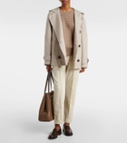 Brunello Cucinelli Cotton jersey cropped sweatpants