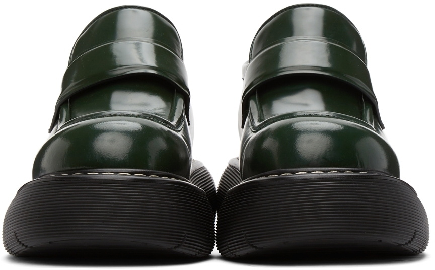 Bottega Veneta Green Swell Loafer Bottega Veneta