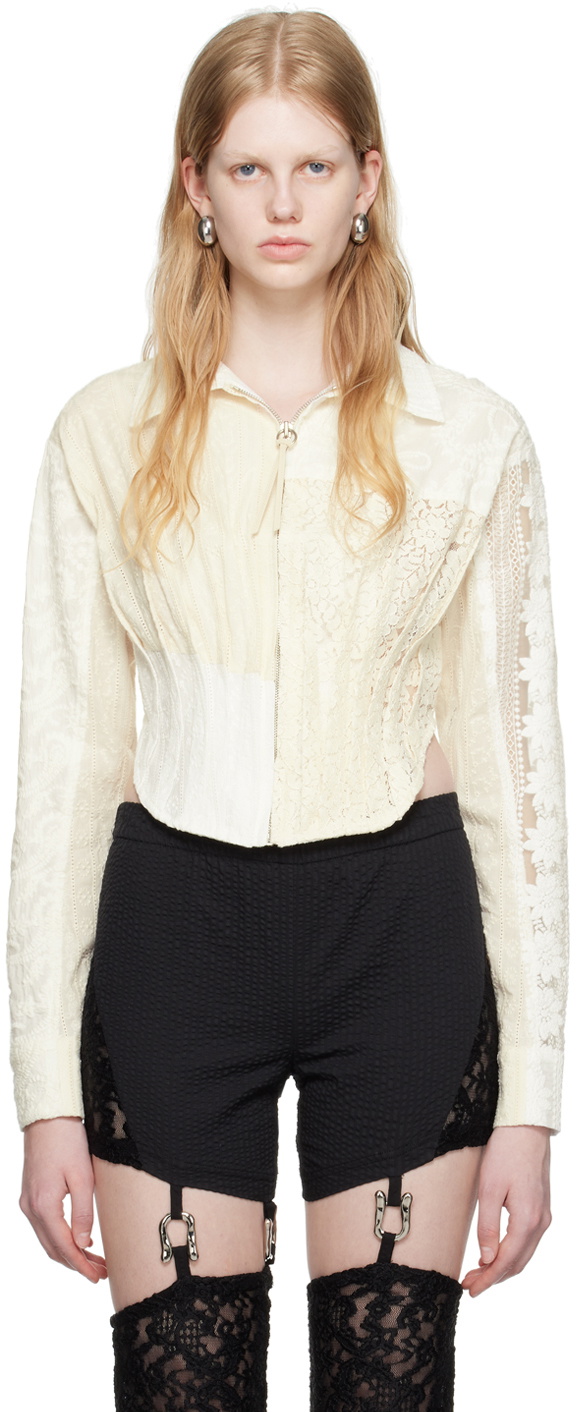 Andersson Bell Off-White Alba Shirt Andersson Bell
