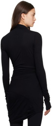 Rick Owens Lilies Black Magnetic Long Sleeve T-Shirt