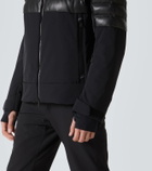 Toni Sailer Lorenz faux leather ski jacket