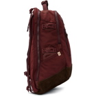 Visvim Burgundy Ballistic 20L Backpack