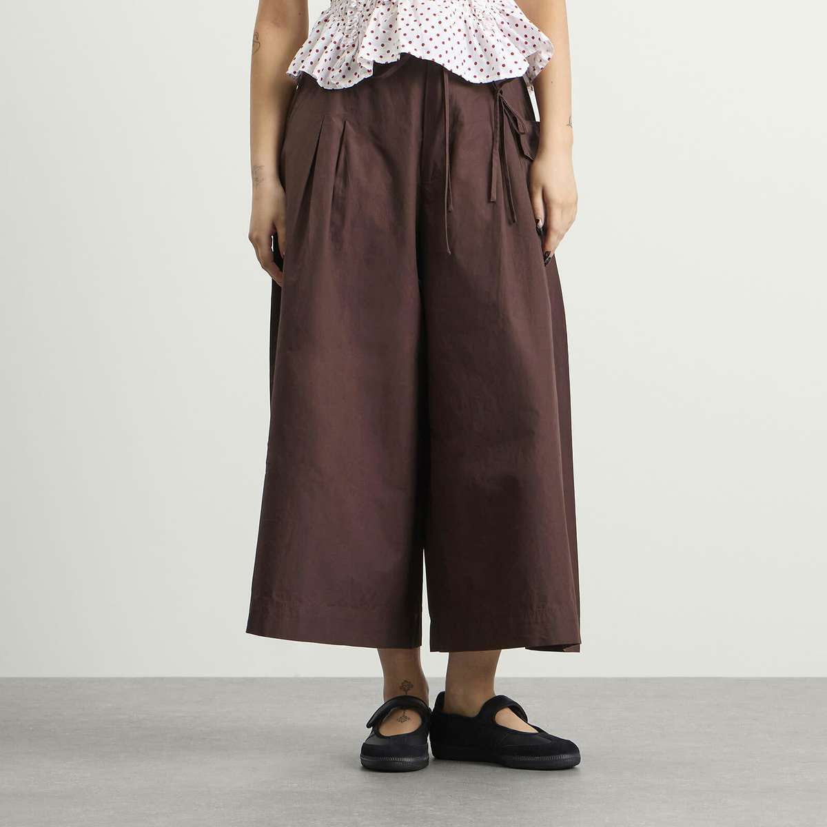 Damson Madder Women's Tatiana Culotte in Choc