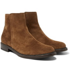 Brunello Cucinelli - Suede Chelsea Boots - Men - Light brown