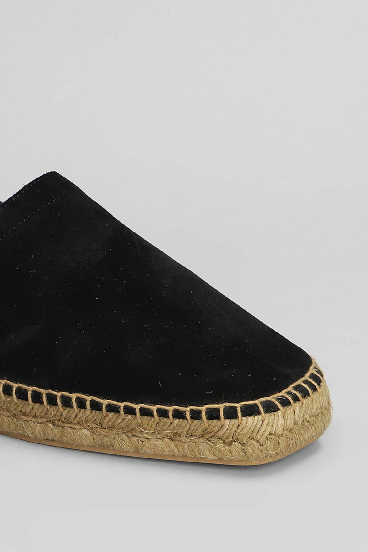 Castañer Pablo T-186 Espadrilles In Black Suede