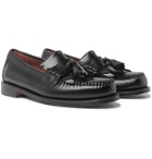 G.H. Bass & Co. - Weejun Heritage Larson Moc Leather Tasselled Loafers - Black