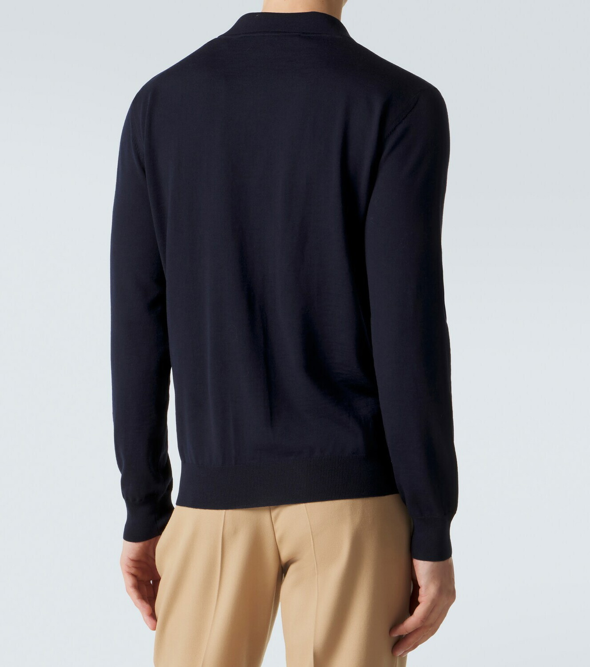 Valentino VLogo virgin wool polo sweater