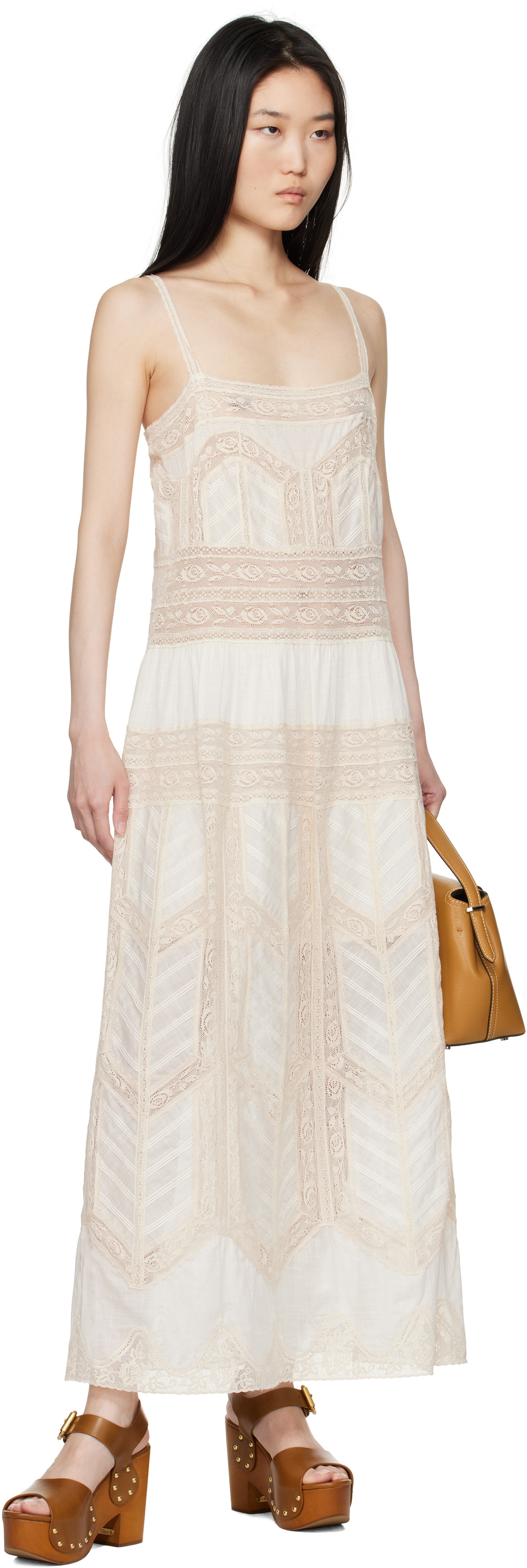 【Zimmermann】EVERLEY LACE TRIM SLIP DRESS サマードレス Zimmermann Everley Lace Trim Slip Dress | David Jones