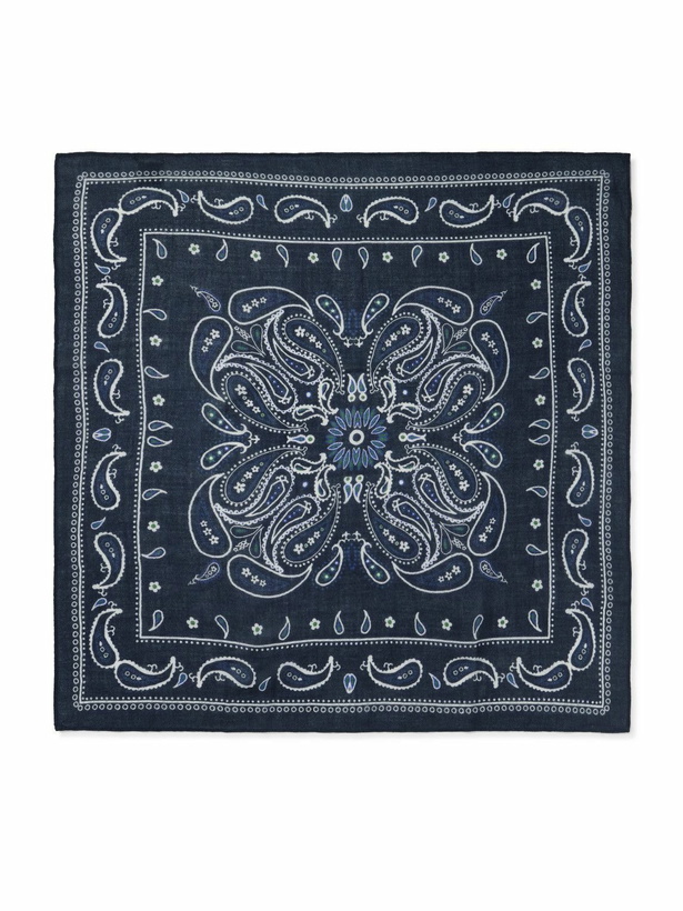 Photo: Hartford - Paisley-Print Wool Scarf