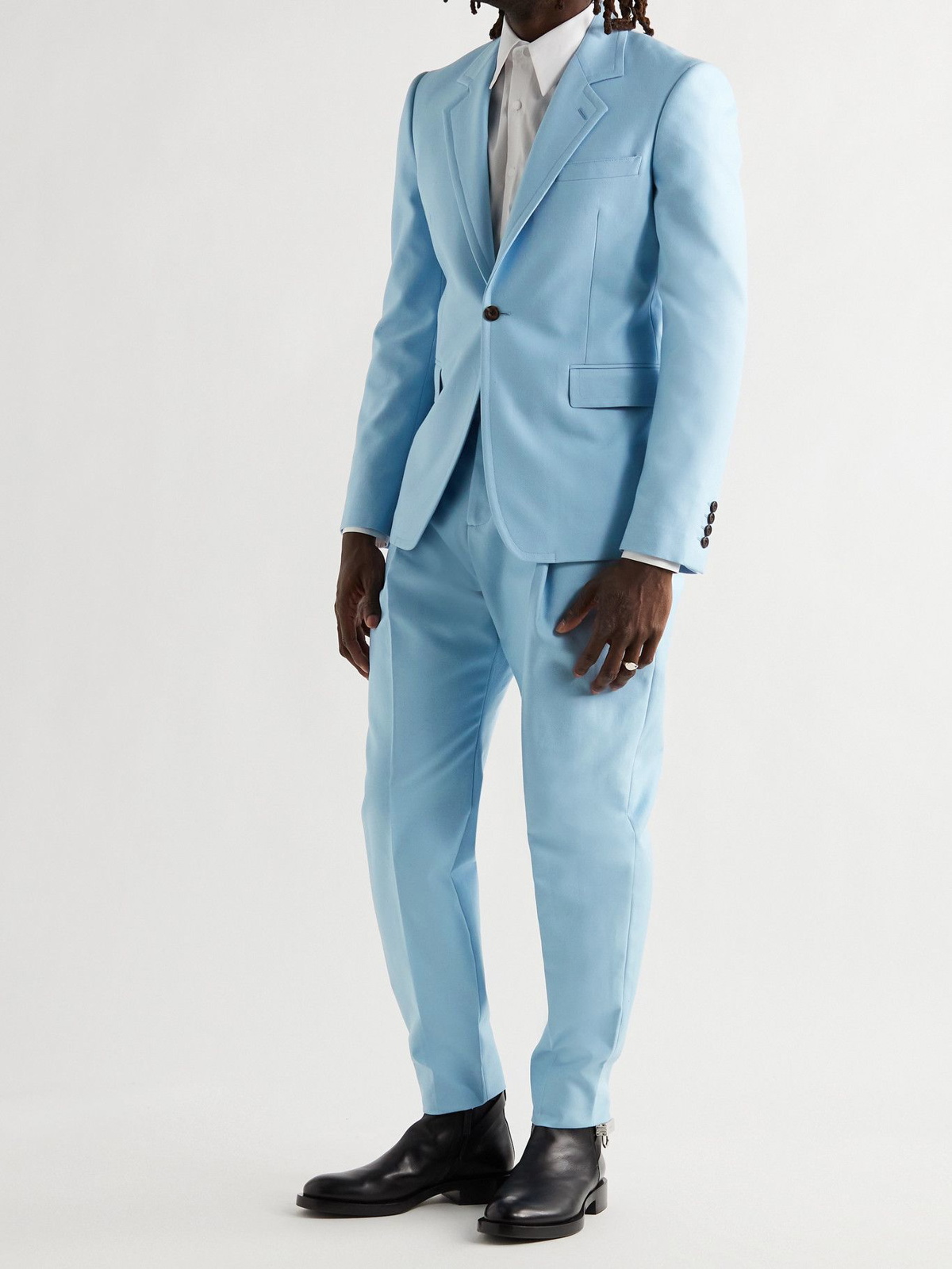 Light Blue Suit: Trousers