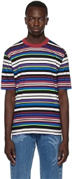 PS by Paul Smith Multicolor Striped T-Shirt
