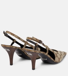 Gucci - GG slingback pumps